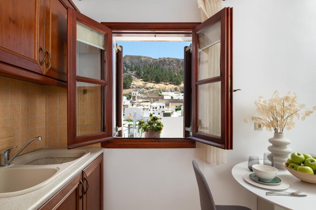 Lindos Luxury Belfry Apartment Exterior foto