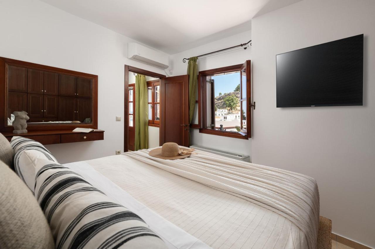 Lindos Luxury Belfry Apartment Exterior foto