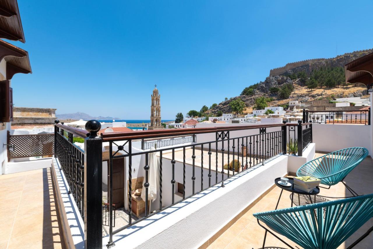 Lindos Luxury Belfry Apartment Exterior foto